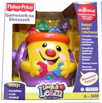 Zdjęcie Fisher Price Garnuszek na Klocuszek K0428
