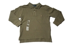 Ralph Lauren Dziecięce Długie Polo (Khaki)