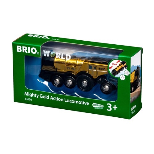 Zdjęcie BRIO World Złota Lokomotywa Mighty Gold