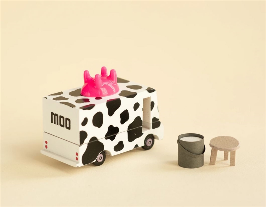 Zdjęcie Candylab Samochód Drewniany Milk Van