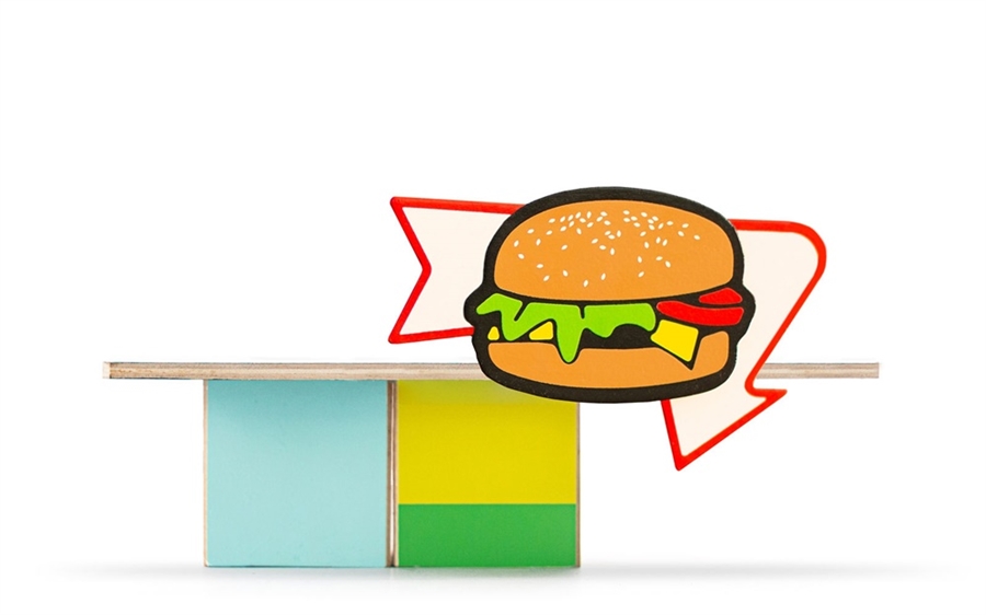 Zdjęcie Candylab Zestaw Budka Z Burgerami Burger Food Shack