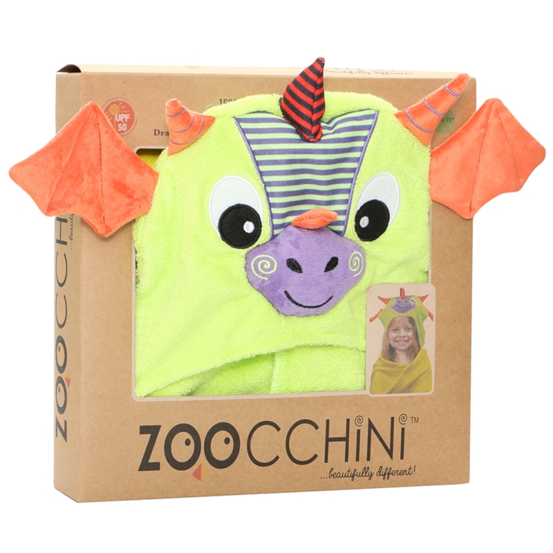 Zdjęcie Zoocchini Ręcznik dla Dziecka z Kapturem Smok