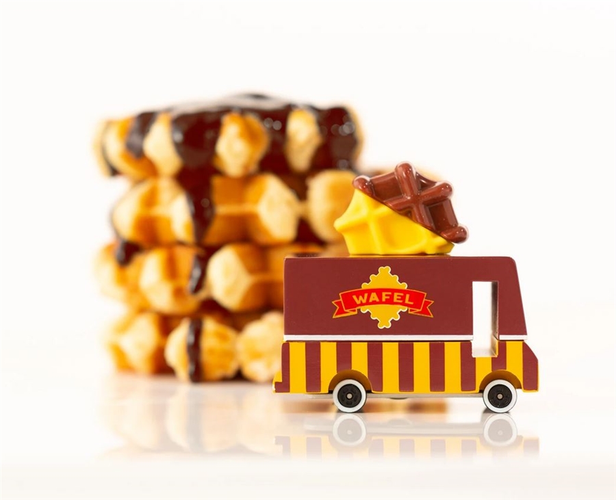 Zdjęcie Candylab Samochód Drewniany Waffle Van