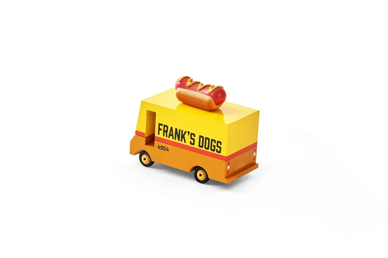 Zdjęcie Candylab Samochód Drewniany Hot Dog Van