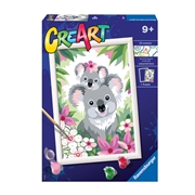 CreArt Malowanie Po Numerach Dla Dzieci – Słodkie koale