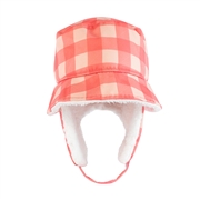 FlapJack Czapka Zimowa Dziecięca Wodoodporna Bucket Hat Pink  L