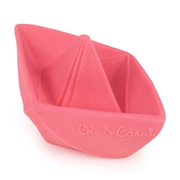 Oli & Carol Zabawka do Kąpieli Łódka Origami Pink