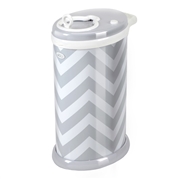 Ubbi Stalowy Kosz na Pieluchy Grey Chevron
