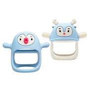 Smily Mia Gryzaki dla Niemowląt Pingwin i Renifer Light Blue