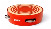 BRIO Instrument Dla Dziecka Tamburyn Drewniany