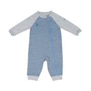 Juddlies Organic Raglan Pajacyk Blue M