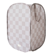 3 Sprouts Kosz Na Pranie i Zabawki Pop-up Checkerboard Beige