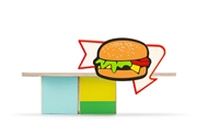 Candylab Zestaw Budka Z Burgerami Burger Food Shack