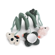 Done by Deer Spirala Sensoryczna Zawieszka Tiny Farm Green