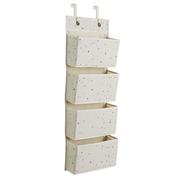 3 Sprouts Organizer Na Drzwi Wiszący Cream Recycled