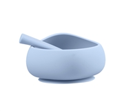 Mombella Miseczka z Przyssawką i Łyżeczka Light Blue