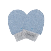 Juddlies Organic Raglan Rękawiczki Niedrapki Blue