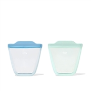 OXO Silikonowe Woreczki Strunowe 2 szt. Opal & Dusk