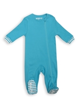 Juddlies Pajacyk Scuba Blue Solid 0-3m