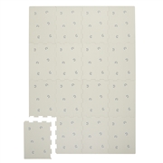 3 Sprouts Mata Piankowa EVA Blueberry Taupe - Puzzle Podłogowe