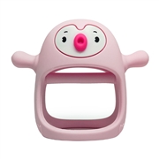 Smily Mia Gryzak Silikonowy Pingwin Buddy Light Pink