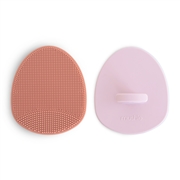 Mushie Szczotka na Ciemieniuchę dla Niemowląt Rose / Soft Lilac