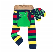 Zoocchini Legginsy i Skarpetki Dino 6-12M