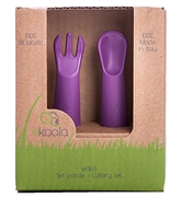 eKoala Sztućce 2szt. Purple BIOplastik