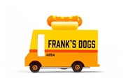 Candylab Samochód Drewniany Hot Dog Van