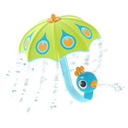 Yookidoo Zabawka do Kąpieli Deszczowa Parasolka Paw Green