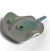 Eugy Układanka Eko 3D Płaszczka