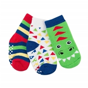 Zoocchini Skarpetki 3 pary Dinozaur 0-24 m