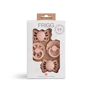 FRIGG Zestaw startowy: 4 smoczki uspokajające Floral Heart - Blus