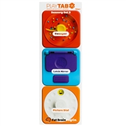 Fat Brain Toy Zabawka Sensoryczna PlayTab Kwadraty Zestaw 3