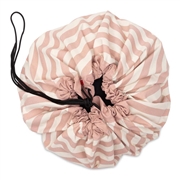 Play&Go Worek na Zabawki i Mata do Zabawy 2w1 Stripes Pink New
