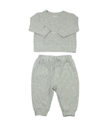 Juddlies Dres Niemowlęcy 2 el. Breathe EZE Grey 6-12M