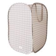 3 Sprouts Kosz Na Pranie i Zabawki Pop-up Gingham Beige