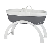 Shnuggle Kosz Mojżesza ze Stojakiem Dreami Slate Grey