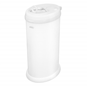 Ubbi Stalowy Kosz na Pieluchy Matte White
