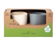 eKoala Kubek 2szt. Grey BIOplastik
