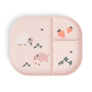 Done by Deer Talerzyk Dzielony Foodie Tiny Farm Powder